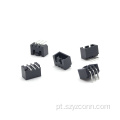 Conector de cabeçalho de pino WAFER XH2.5 preto 3P